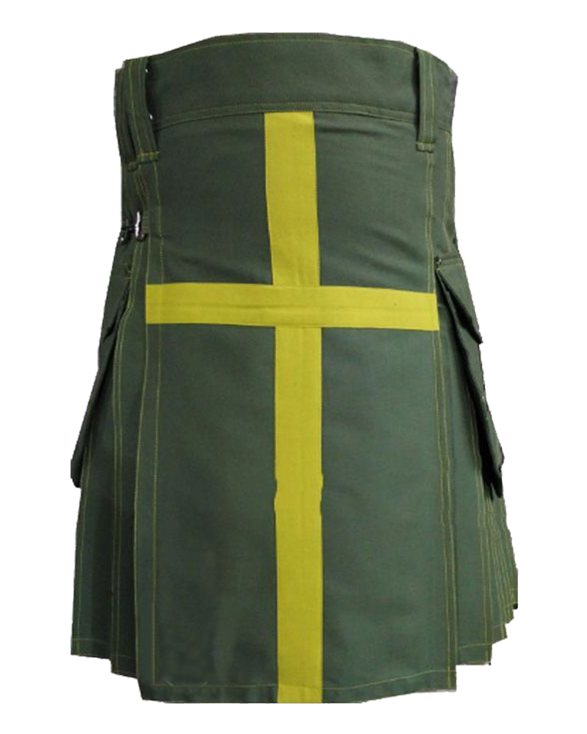 Scottish-Traditional-Olive-Green-Kilt Scottish Traditional Olive Green Kilt
