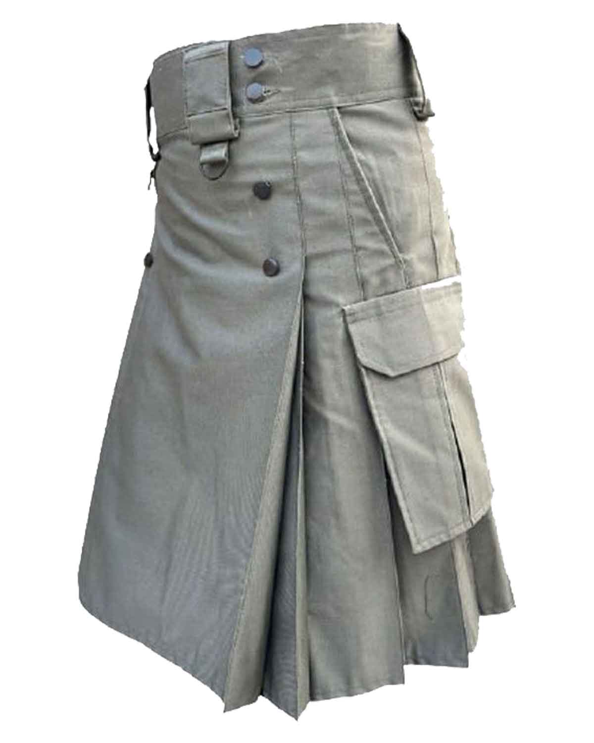 Olive-Green-Clothing-Utility-Kilt-44 Olive Green Clothing Utility Kilt: A versatile and stylish kilt in olive green, perfect for practical and fashionable wear