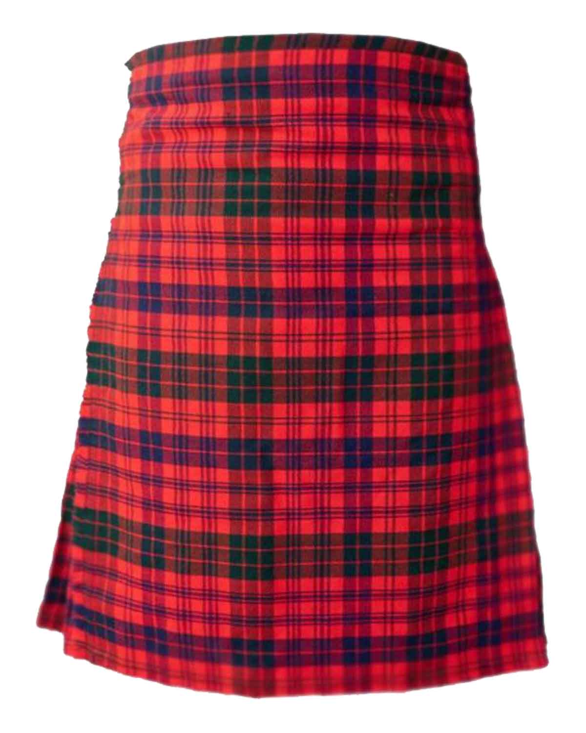 Red-Rose-Tartan-Kilt1111 An elegant red rose tartan kilt, featuring a vibrant plaid pattern and traditional Scottish flair.
