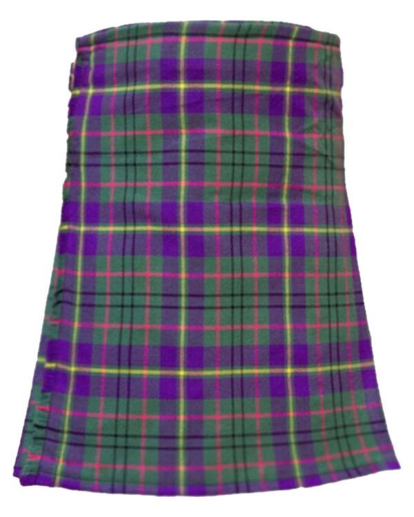 Image of a Tyler Weathered Tartan Kilt, a traditional Scottish garment with a weathered appearance and a tartan pattern.