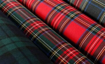 A-Guide-To-The-Names-of-Different-Types-of-Plaid-Patterns-min A visual representation of various plaid patterns, showcasing their distinct names and designs.
