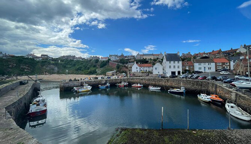 Beautiful Scottish landscape with natural scenery.